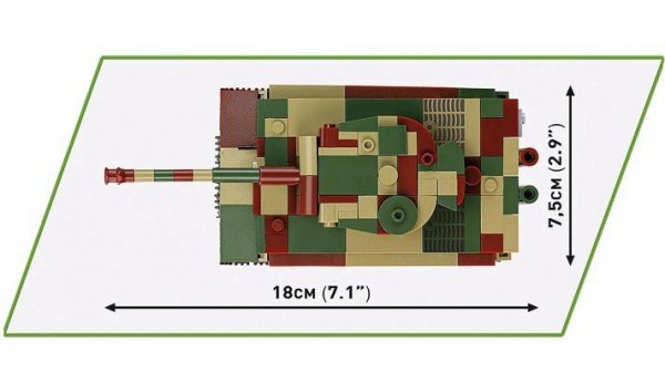 Cobi Klocki Klocki Pz.Kpfw. VI Tiger Ausf.E
