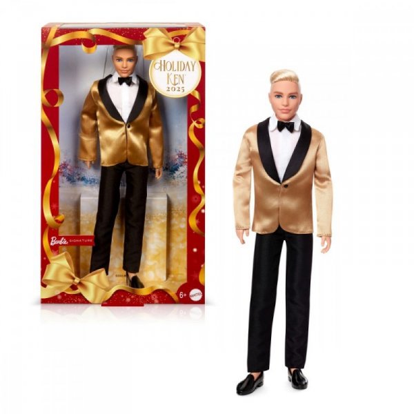 Mattel Lalka Barbie Ken Holiday kolekcjinerska 2025