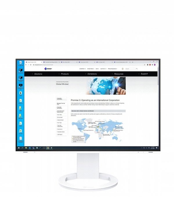 EIZO FlexScan EV2781-WT - monitor 27&quot;, 2560 x 1440, WQHD 16:9, (biały)