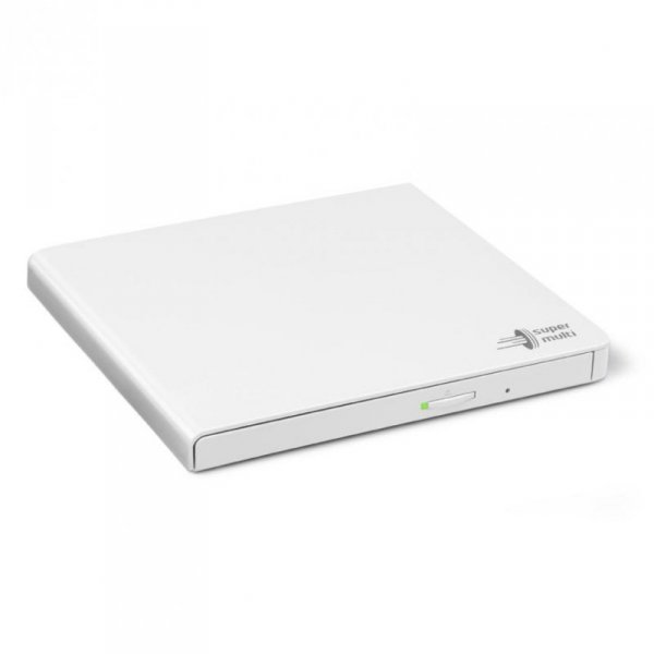 Nagrywarka zewnętrzna DVD -/+ R/RW Slim USB Hitachi-LG GP57EW40 (biała)