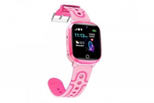 Smartwatch dla dzieci GoGPS K17 (r&amp;oacute;żowy)