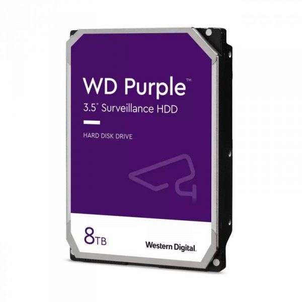 Dysk HDD WD Purple klasy Surveillance 8TB 256MB Cache