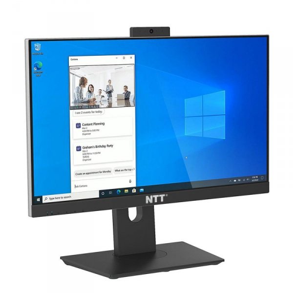 Komputer NTT All-in-One 23,8&#039;&#039; - i3 14100, 16GB RAM, 512GB SSD, WIFI, W11 Home