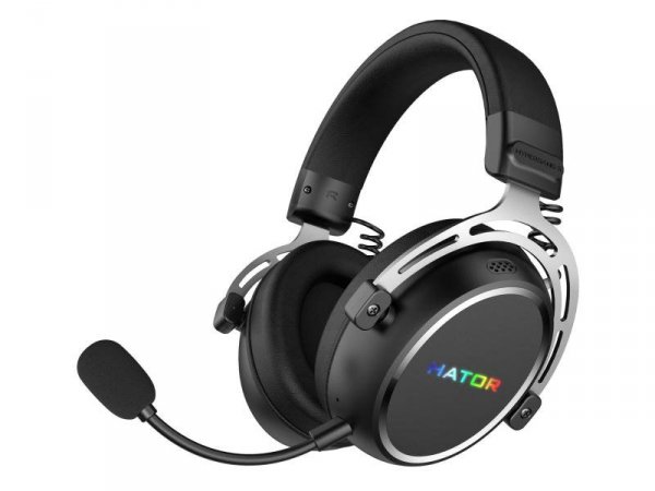Słuchawki dla graczy Hator HYPERGANG 3 Wireless bezprzewodowe czarne
