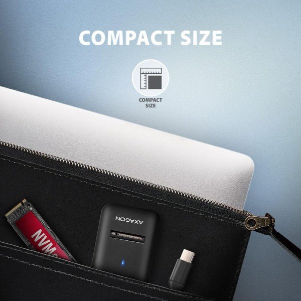 Stacja dokująca/adapter USB3.2 Gen 2  USB-C &amp;gt; M.2 NVMe/SATA SSD