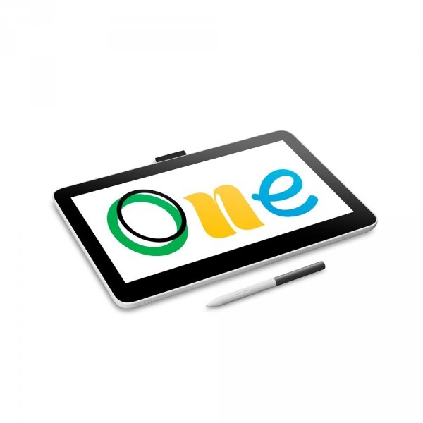 Wacom One 13- tablet z ekranem dotykowym 13,3&quot; Full  HD, piórko Wacom One Pen z 4096 poziomami nacisku (2023)