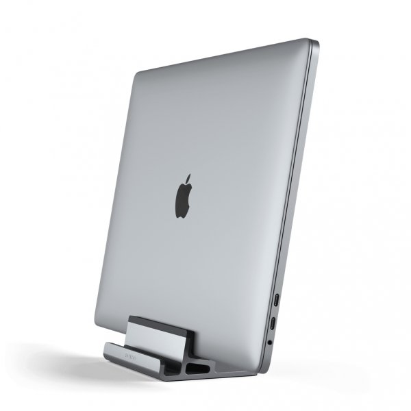 Satechi Dual Vertical Laptop Stand - aluminowa podstawka na laptopa oraz iPada (space gray)