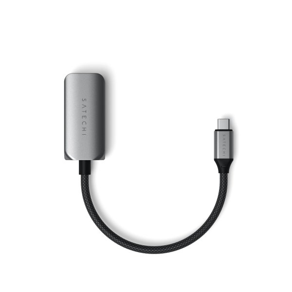 Satechi Ethernet Adapter - adapter USB-C 2.5 do Ethernet (space gray)