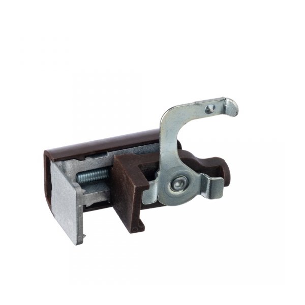 Uchwyt do montażu beziwnazyjnego żaluzji 25mm brązowy