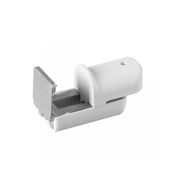 Bezinwazyjne mocowanie do żyłki żaluzji białe