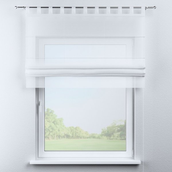 Roleta rzymska jak firana na karnisz na wymiar