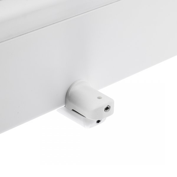 Uchwyt bezinwazyjny prowadzenia linkowego żaluzji