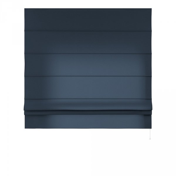 Roleta rzymska z falbana prostą na białym tle