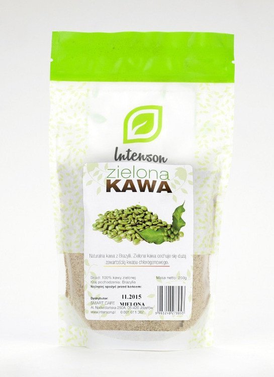 Kawa zielona mielona Santos 250g