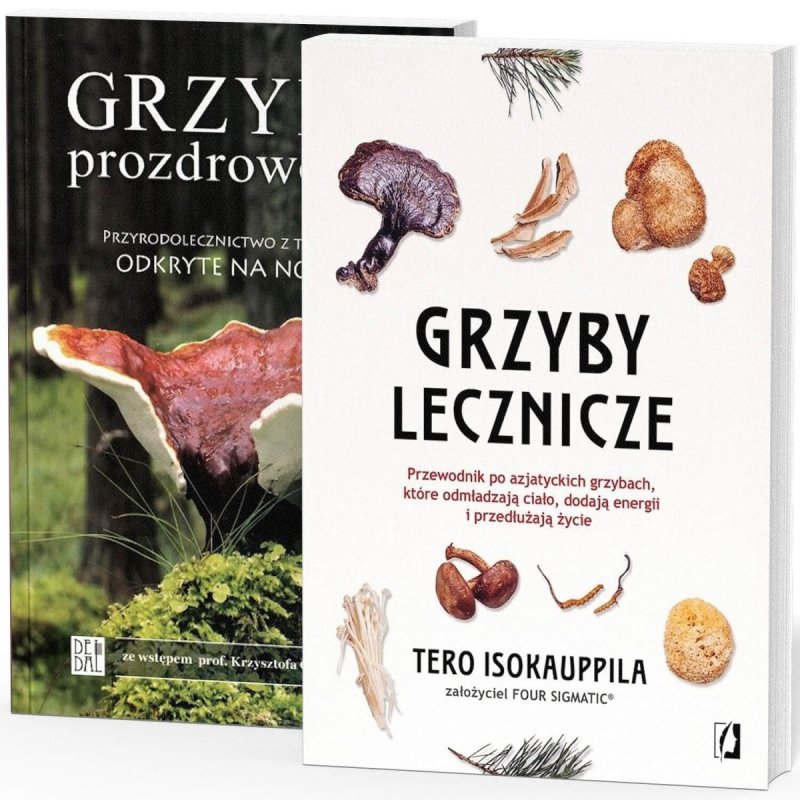 Pakiet 2w1 Grzyby lecznicze, Grzyby prozdrowotne Tero Isokauppila