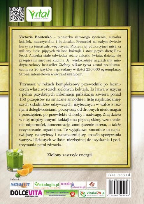 Zielone koktajle Smoothie dla zdrowia