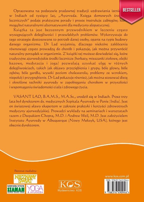 Ayurveda Księga domowych środków leczniczych