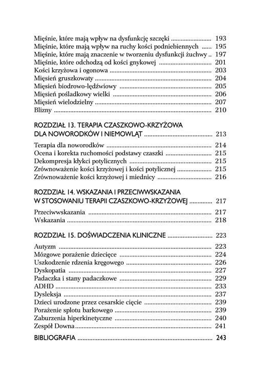 Terapia czaszkowo krzyżowa