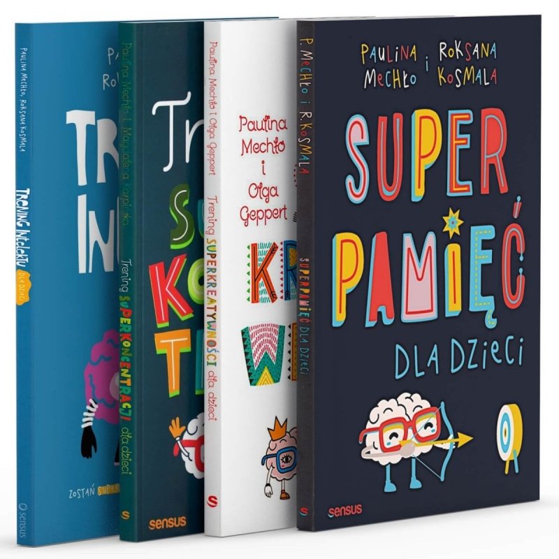 Trening superkoncentracji dla dzieci, Superpamięć dla dzieci, Trening intelektu dla dzieci, Trening superkreatywności dla dzieci