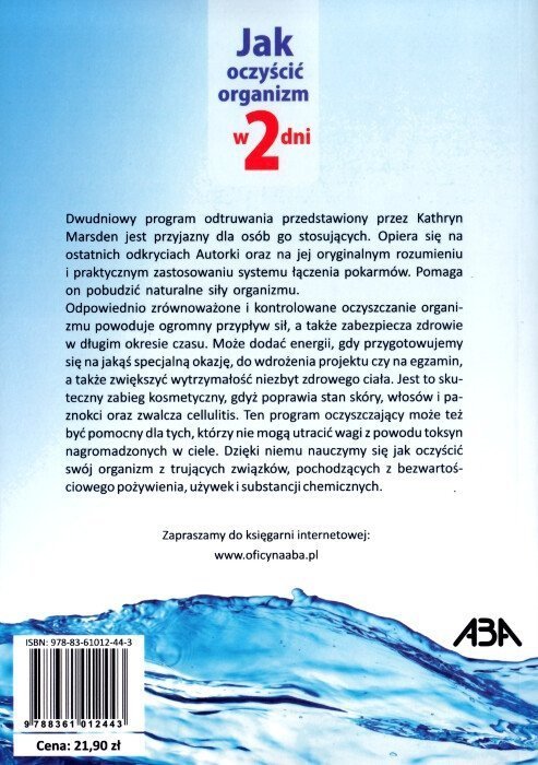 Jak oczyścić organizm w 2 dni