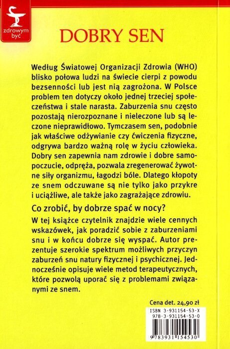 Dobry sen Przyczyny i leczenie zaburzeń snu