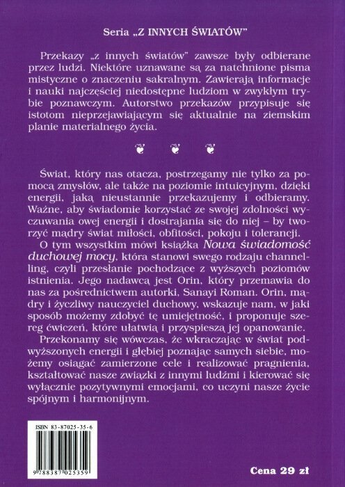 Nowa świadomość duchowej mocy