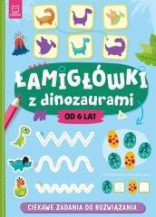 Łamigłówki z dinozaurami. Ciekawe zadania do rozwi