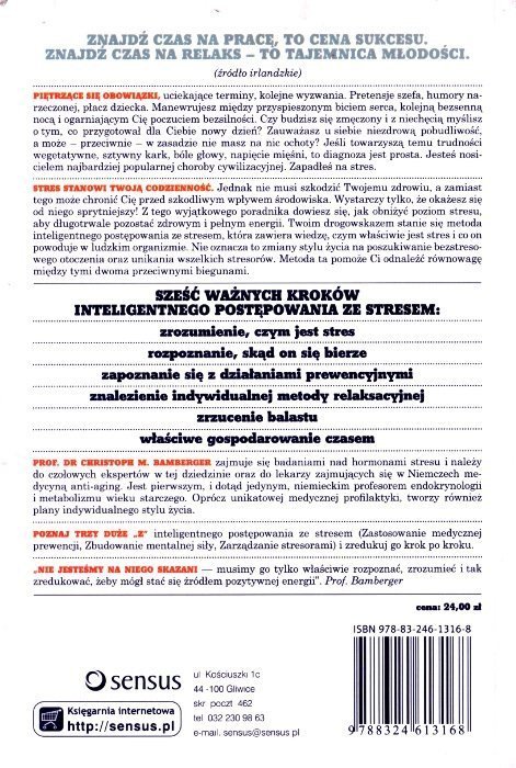 Zrozumieć stres. Jak nie dać się nerwom i zadbać o spokój