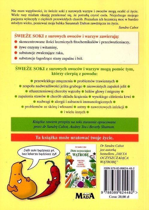 Świeże soki z warzyw i owoców