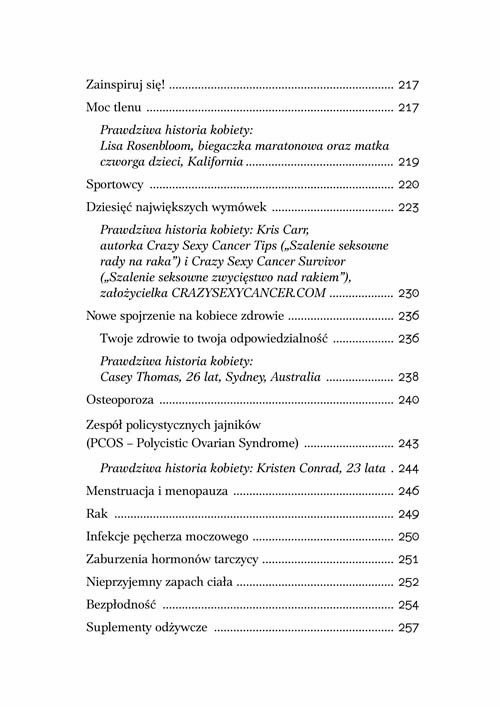 Oczyszczanie organizmu dla kobiet