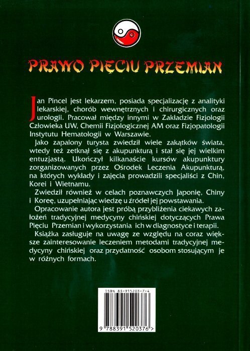 Prawo pięciu przemian Podstawy tradycyjnej medycyny chińskiej