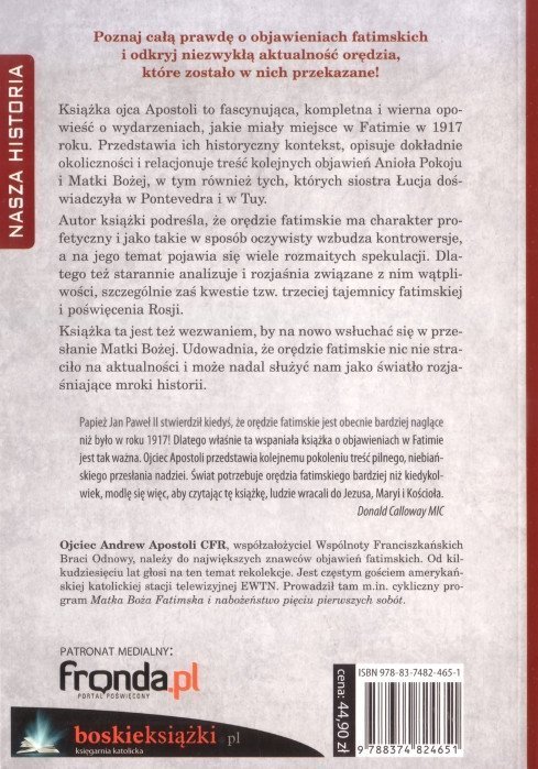 Fatima. Orędzie nadziei na dzisiejsze czasy