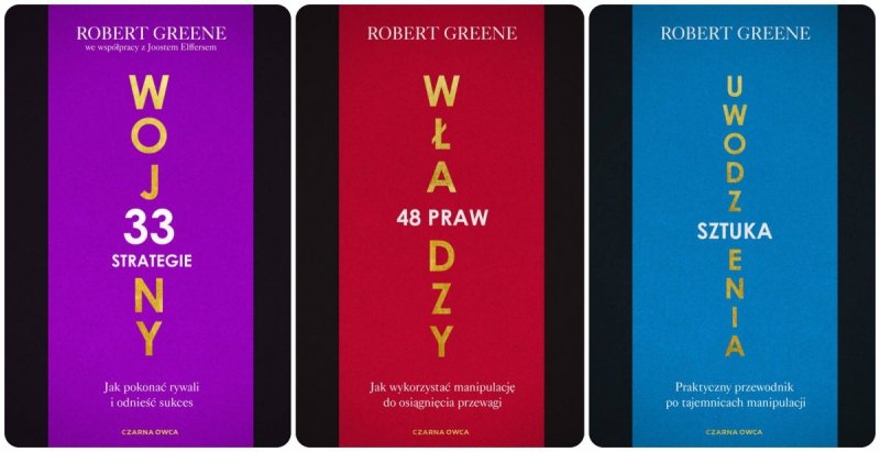 33 strategie wojny / 48 praw władzy / Sztuka uwodzenia