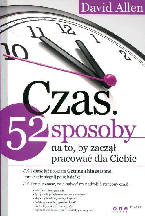 Czas 52 sposoby na to by zaczął pracować dla Ciebie