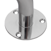 Handlauf für barrierefreies Bad 120 cm aus rostfreiem Edelstahl ⌀ 32 mm