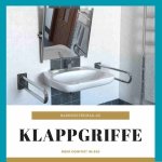 Klappgriffe für barrierefreie Badezimmer - Perfekt für Menschen mit Behinderungen und Senioren