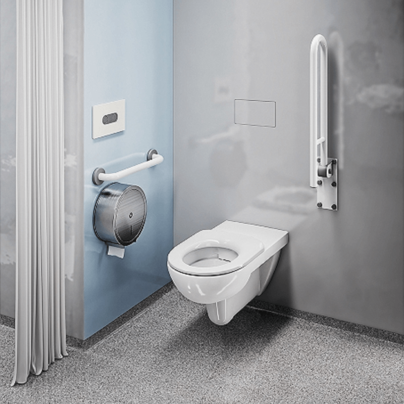 WC Sitzring passend zu Wand- und Stand-WC für barrierefreies Bad