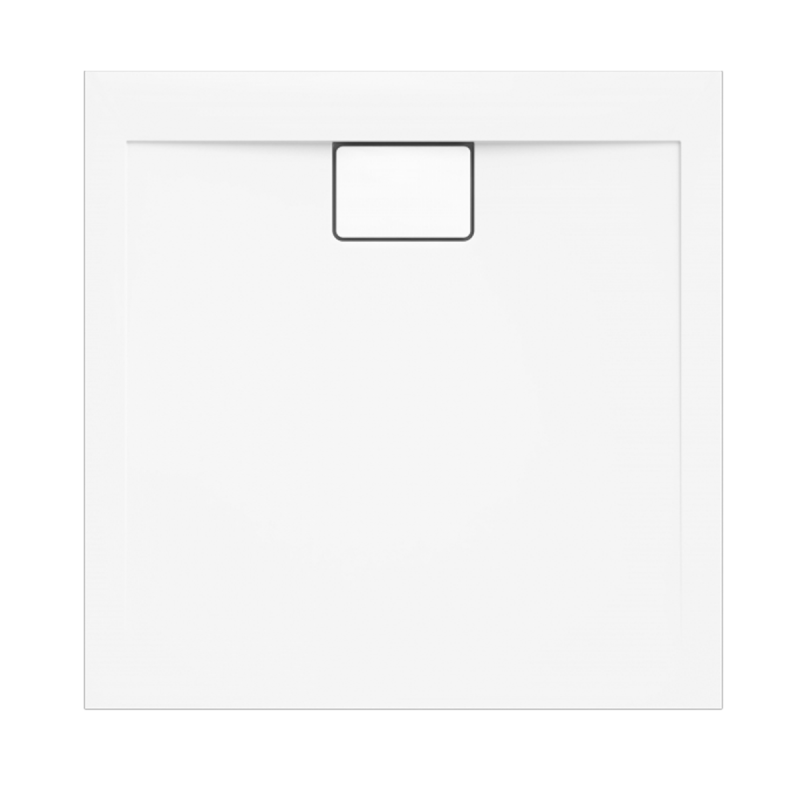 Weiße Duschwanne für barrierefreies Bad 100 x 100 cm