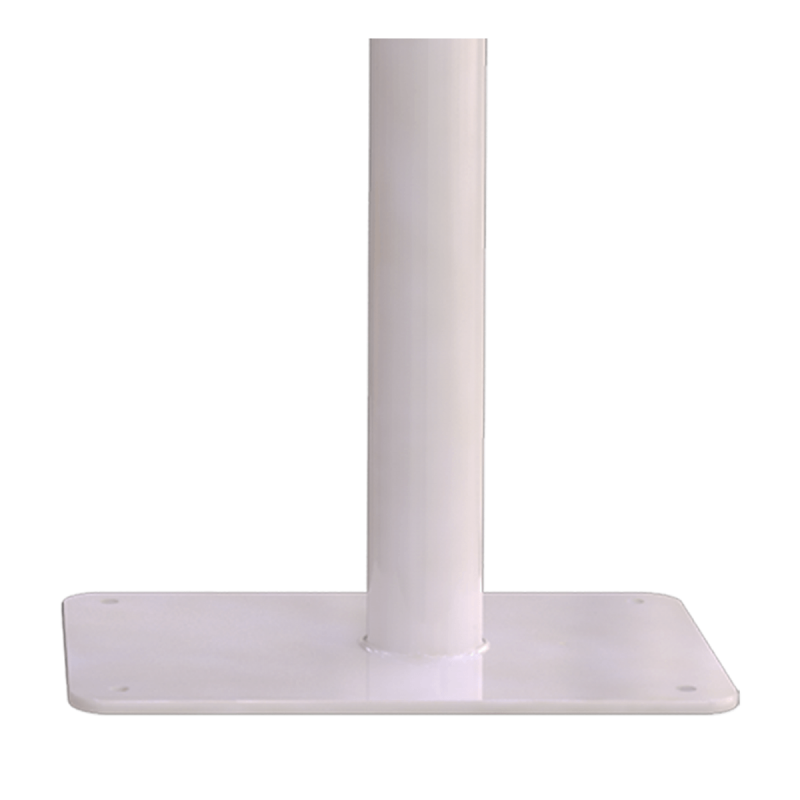 Klappgriff am WC oder Waschbecken für barrierefreies Bad freistehend weiß 50 cm ⌀ 32 mm