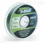 PLECIONKA MIVARDI TERMINAL DYNEEMA - GREEN 0,18mm 