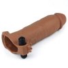Add 3 Pleasure X Tender Vibrating Penis Sleeve Brown