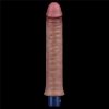9.5 REAL SOFTEE Rechargeable Silicone Vibrating Dildo