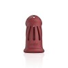 Model 28 - Ultra Soft Silicone Chastity Cage - Red