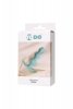 ToDo by Toyfa Anal plug Triple, silicone, mint, 10.5 cm, O 2.4 cm