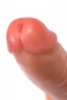 Realistic dildo Caliber 14/5 , PVC, flesh,  length 14cm, diameter 5cm