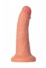 Realistic dildo Caliber 18/4 , PVC, flesh,  length 18cm, diameter 4cm