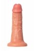 Realistic dildo Caliber 20/5 , PVC, flesh,  length 20cm, diameter 5cm