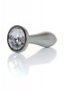 Plug-Jewellery Silver PLUG- Clear S