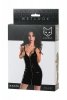 Wetlook black dress NAOMI - black M