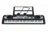 Duży keyboard pianino z mikrofonem dla dzieci + zasilacz